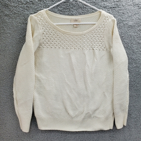Ann Taylor Loft Knit Sweater Womens Size Medium - Picture 1 of 9